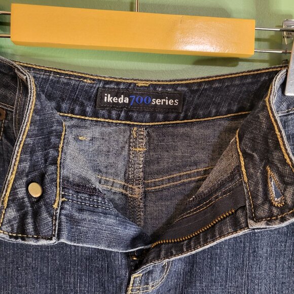 ikeda denim skirt size 29 - made in Canada - Picture 6 of 7